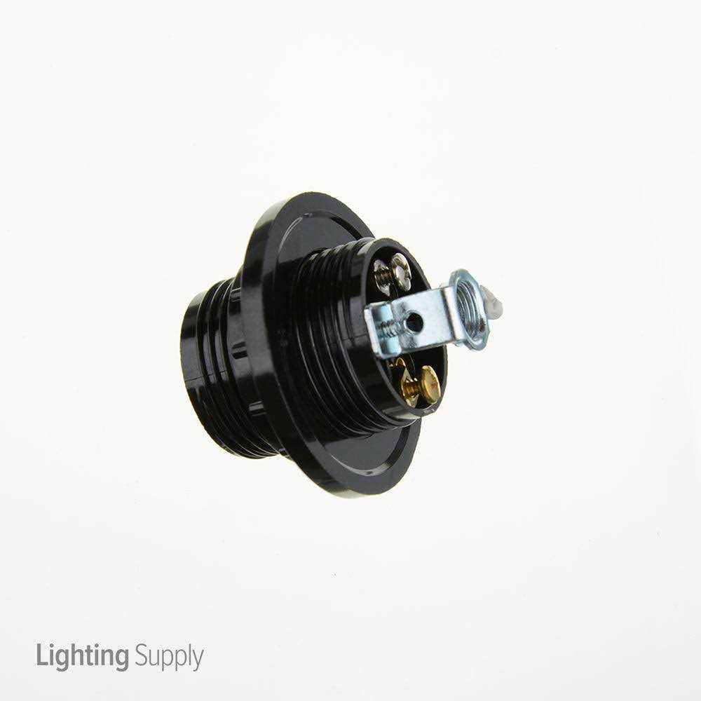 Satco 80-1077 Threaded Socket With Ring - Cheap Fitting