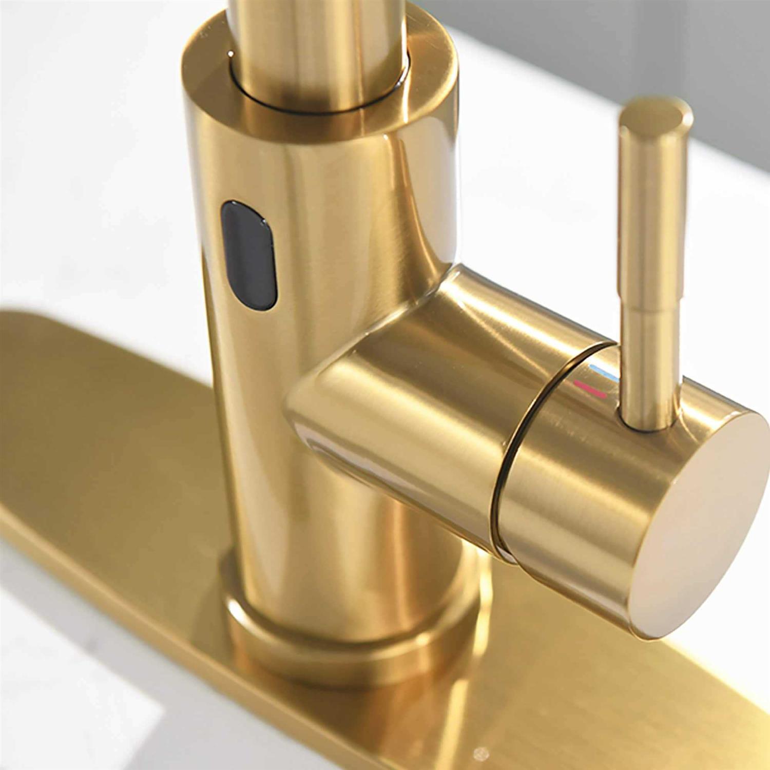 Touchless Stainless Steel 2-Function Pull-out Kitchen Sink Faucet - Cheap Fitting