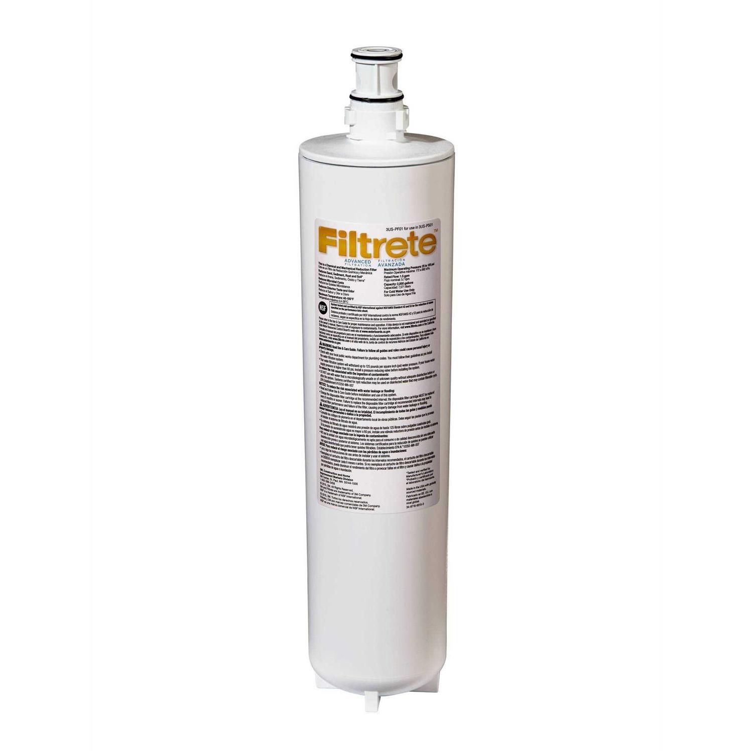 3M 3US-PF01 Filtrete Replacement Professional Water Filter - Cheap Fitting