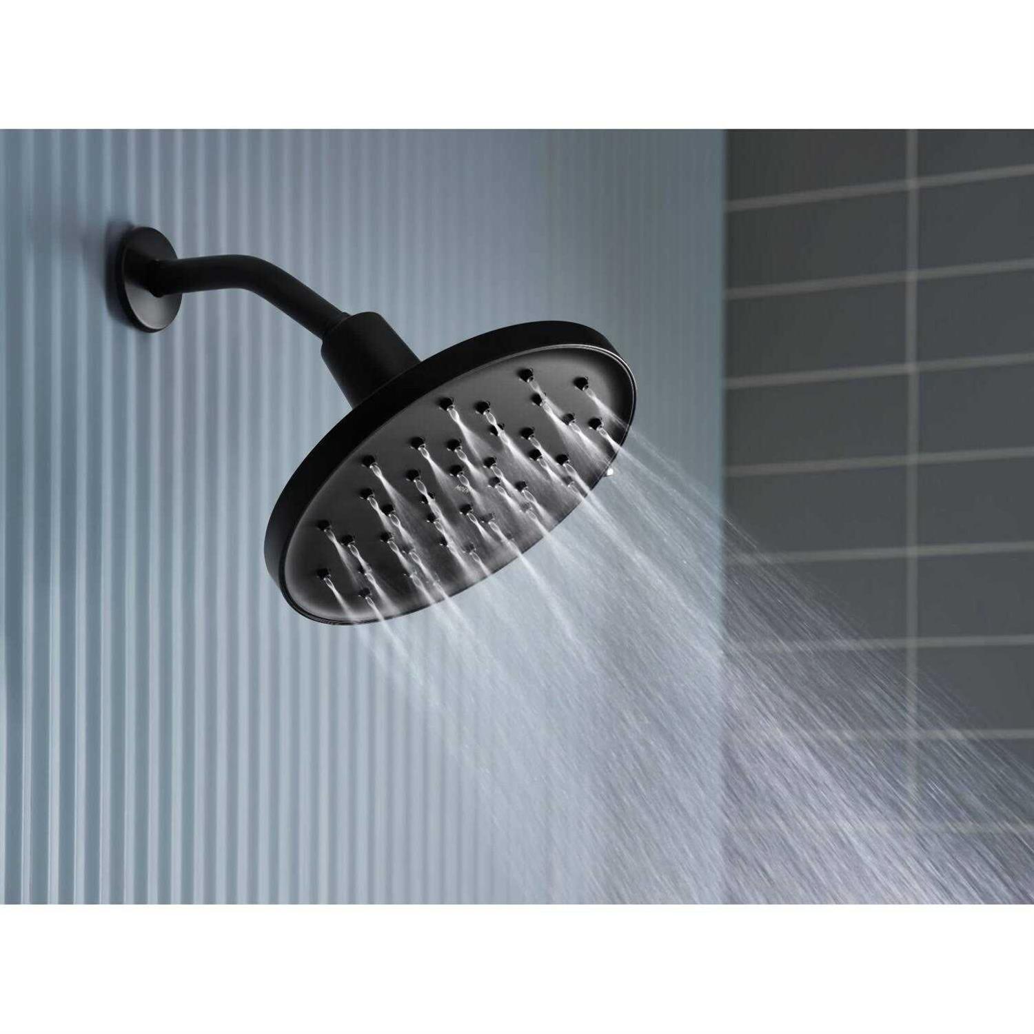 Moen Verso Brushed Adjustable 9 Diameter Spray Head Rainshower 220R3 - Cheap Fitting