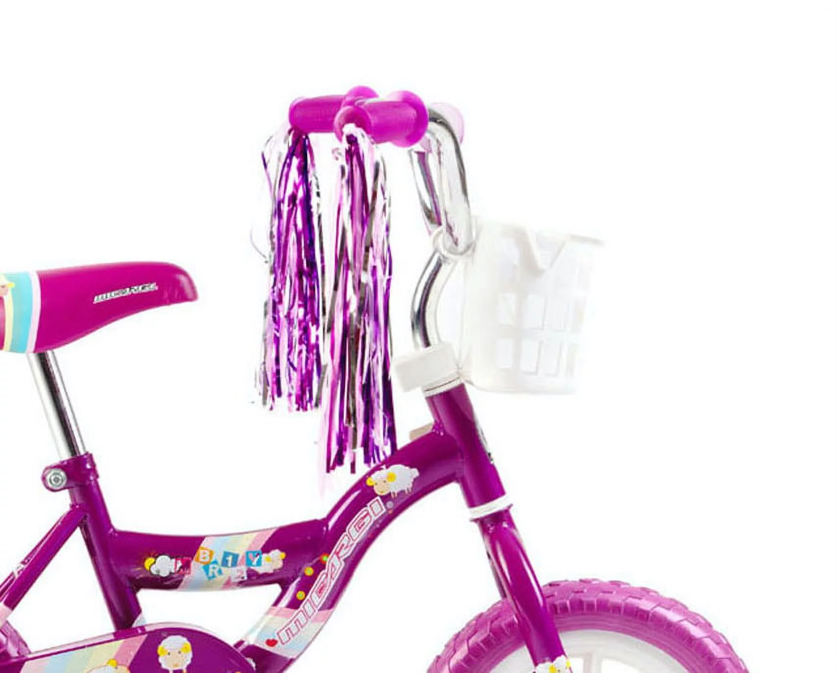 Wonderplay 12 inch Bike for 2-4 Years Old Kids, EVA Tires and Training Wheels,Great for Beginner - Cheap Fitting