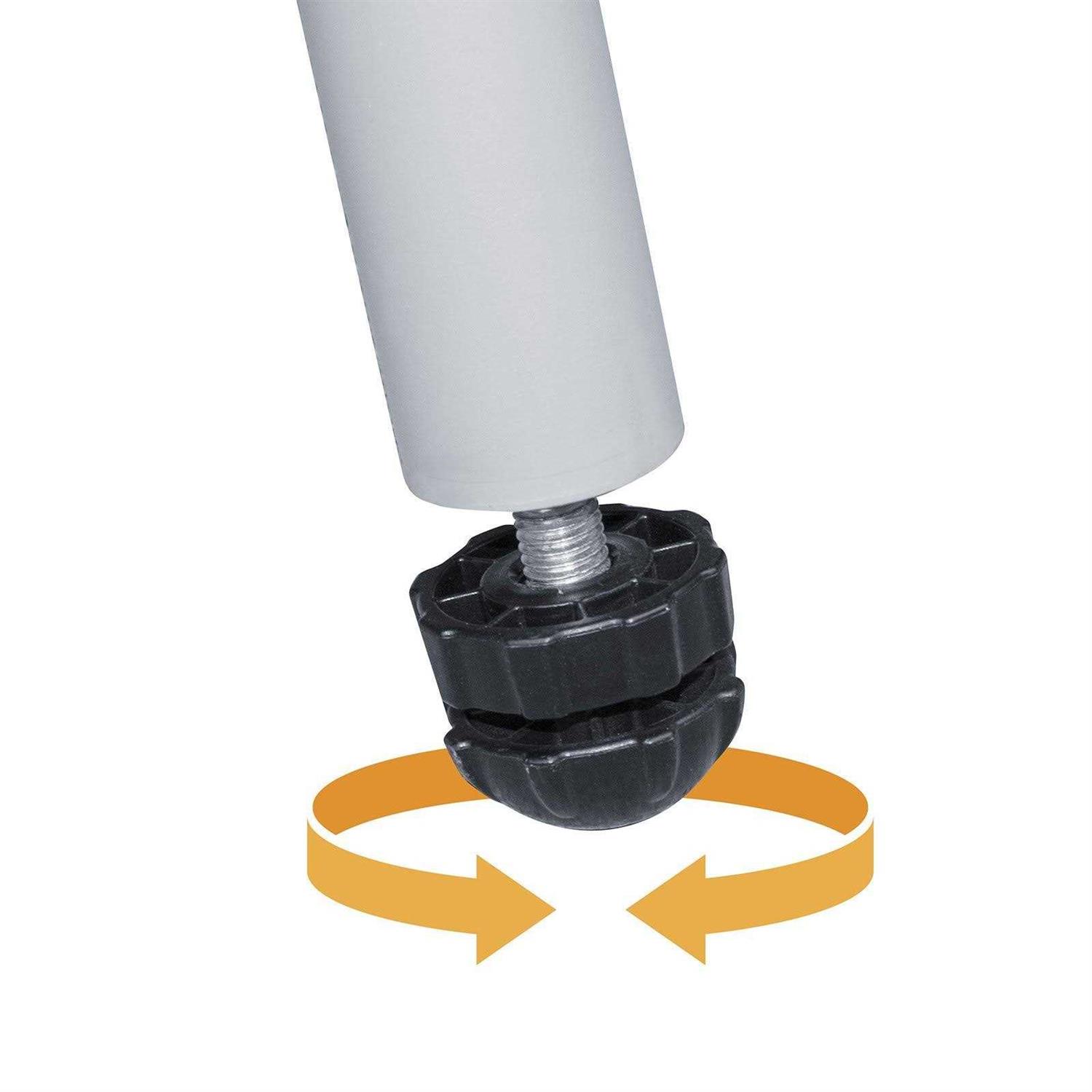 POWERTEC MT4000 Deluxe Miter Saw Stand with Wheels and 110V Power Outlet - Cheap Fitting