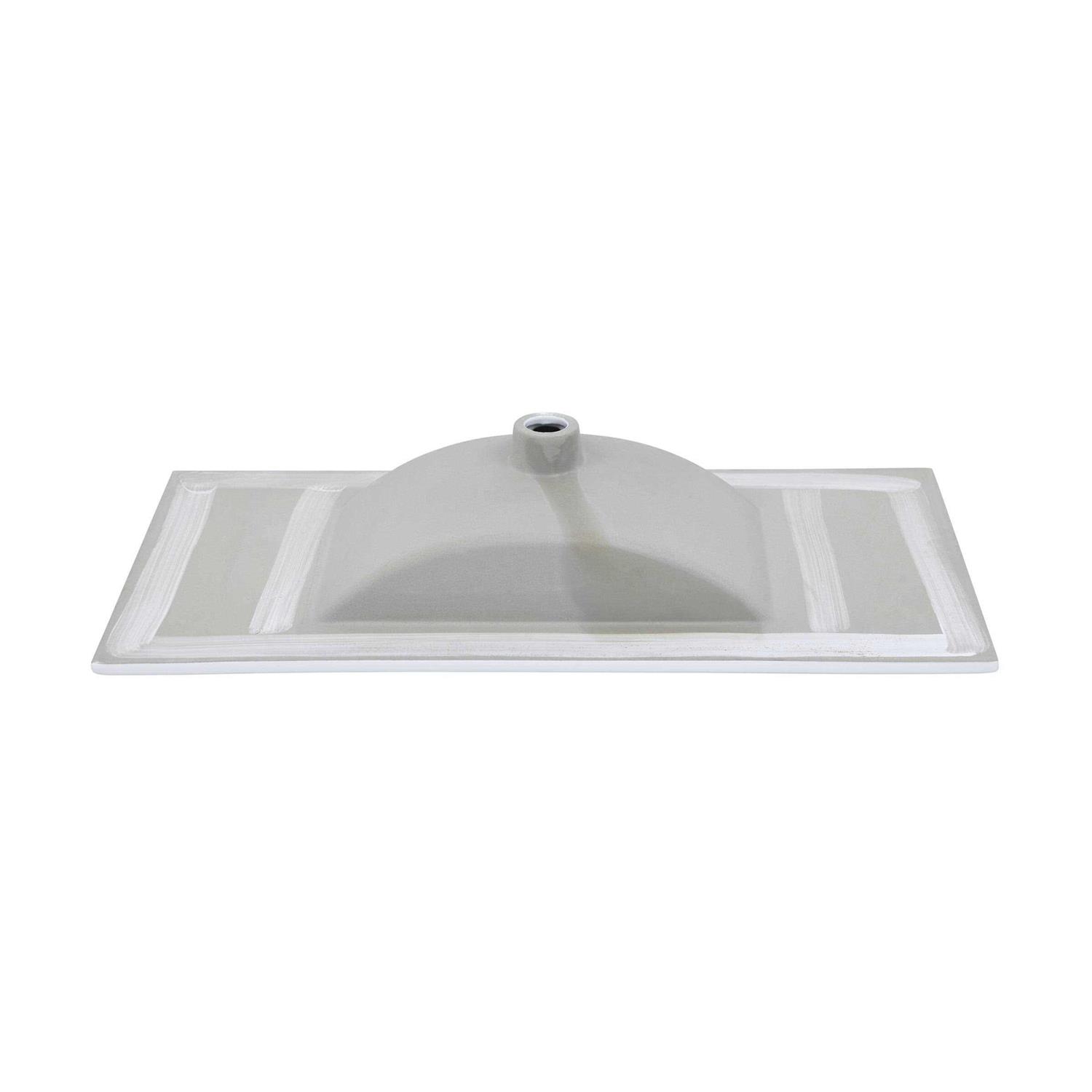 Swiss Madison 36 inch Ceramic Vanity Sink Top with 3 Holes - Cheap Fitting