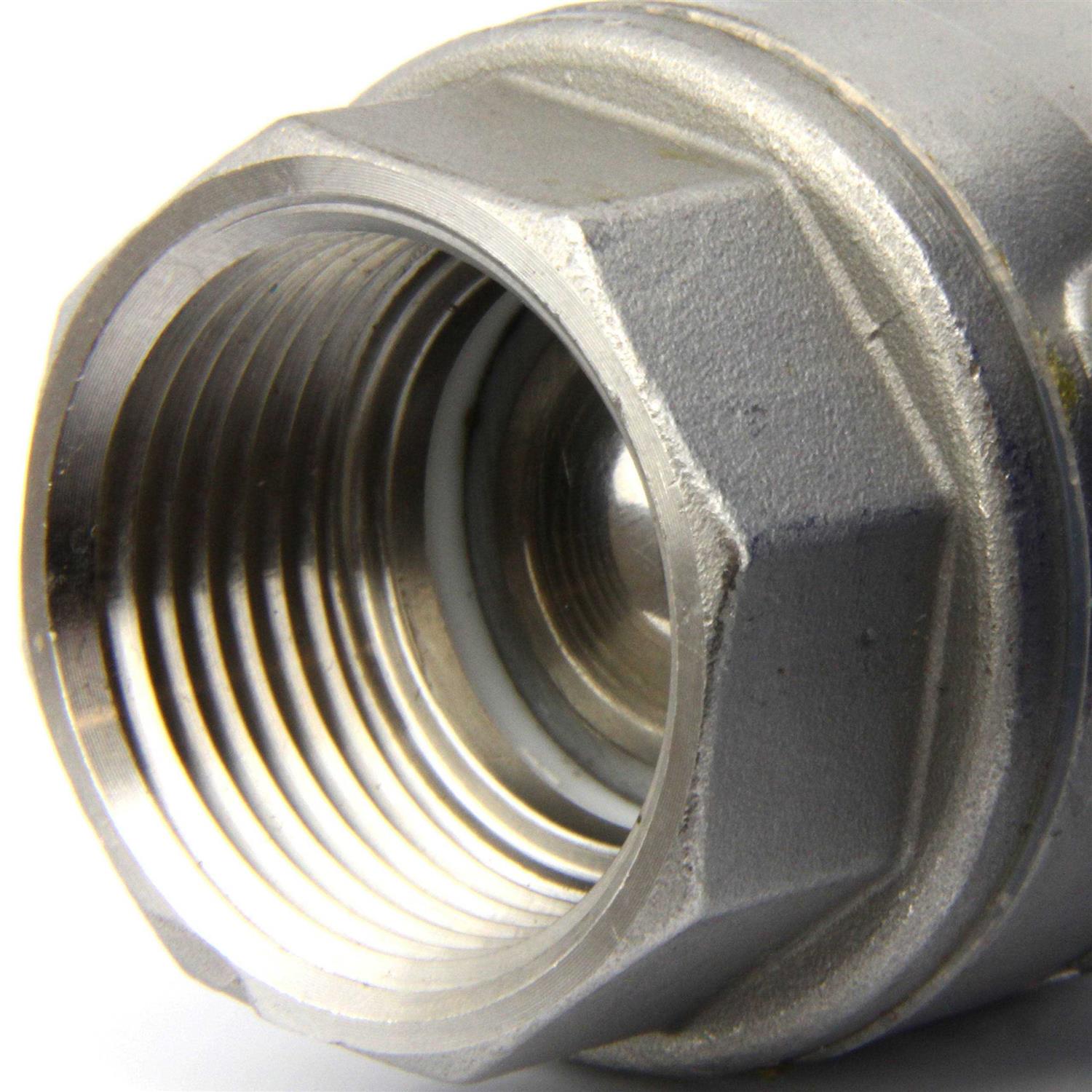 Motorized Ball Valve Stainless Steel Ball Valve with Full Port, 9-24v Ac/dc and 2 Wire Auto Return Setup by U.s. Solid - Cheap Fitting