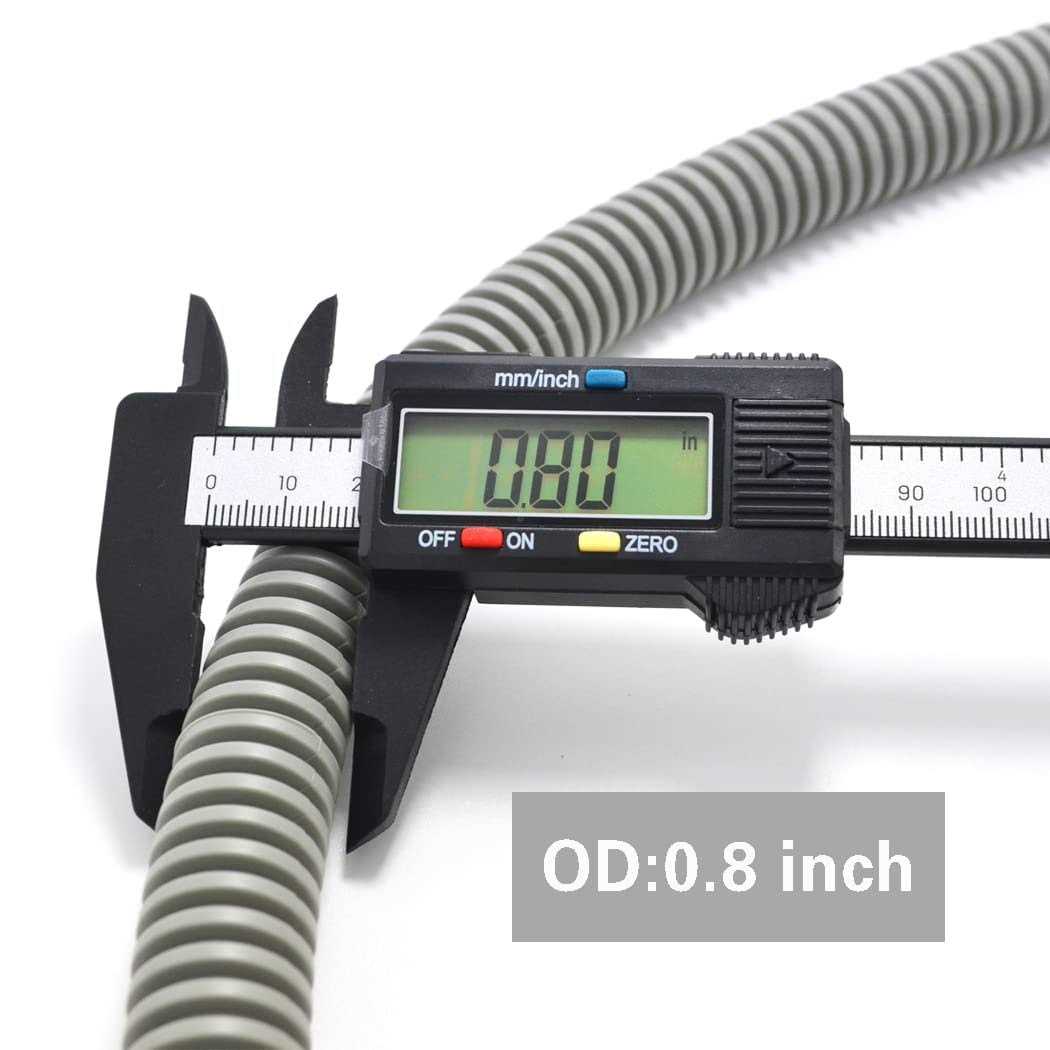 TT FLEX Universal Dishwasher Drain Hose 6 Ft Discharge Hose - Cheap Fitting