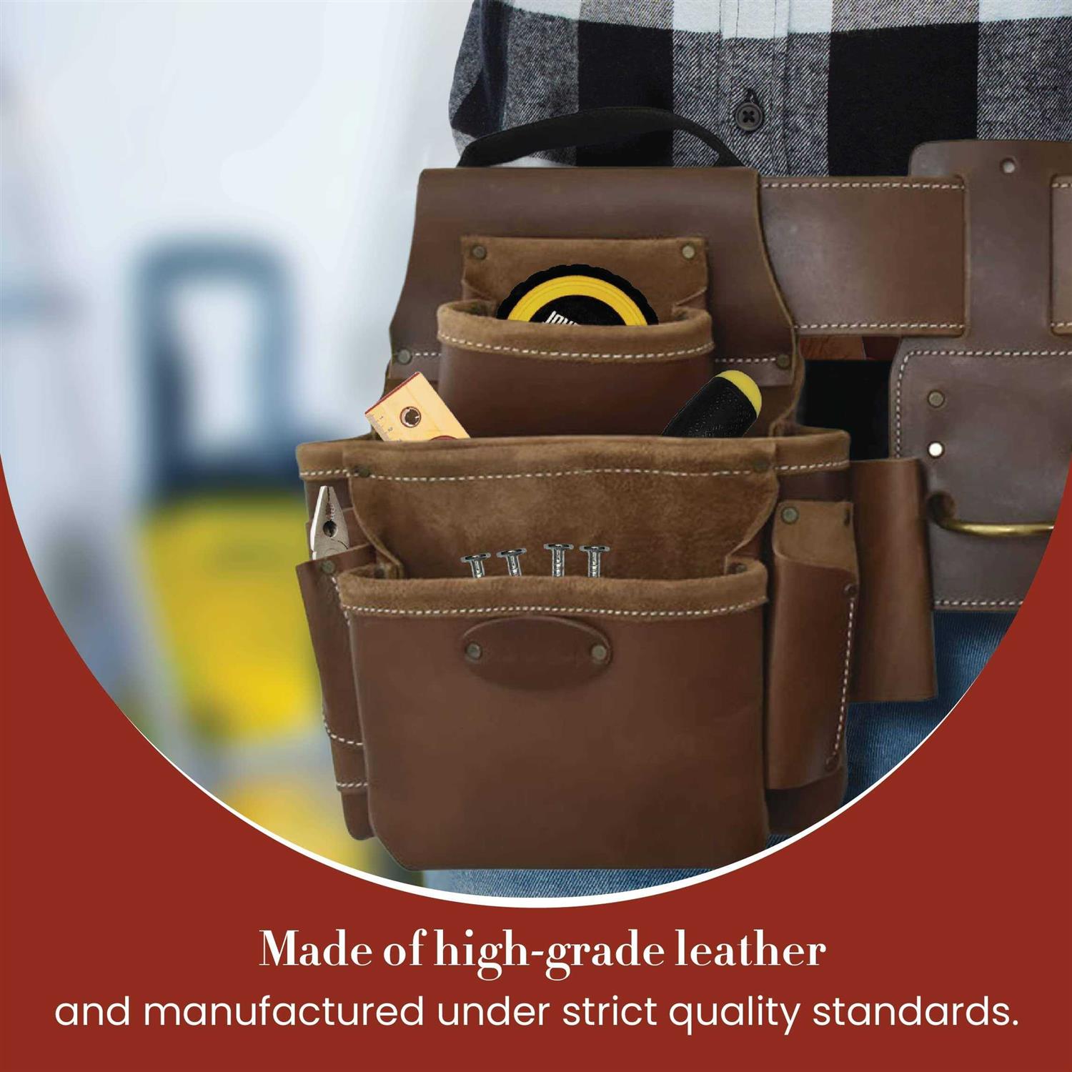 Style N Craft 98-43417 Pocket Top Grain 4 Piece Pro-framers Combo at MechanicSurplus.com - Cheap Fitting