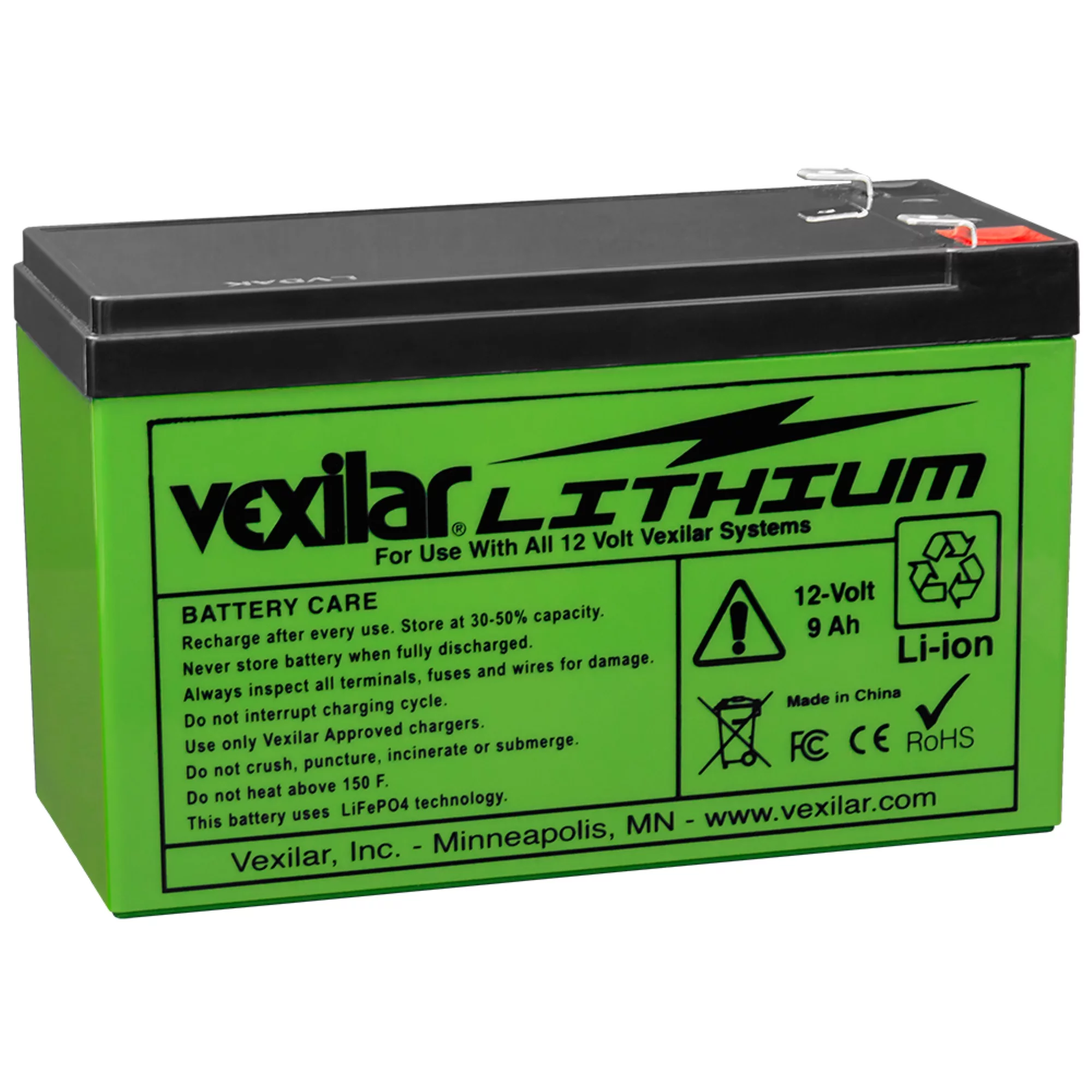 Vexilar V-100L 12V Lithium Ion Battery - Cheap Fitting