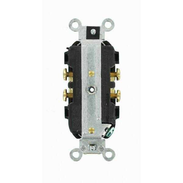 Leviton 5822-W Commercial Grade Duplex Receptacle - Cheap Fitting