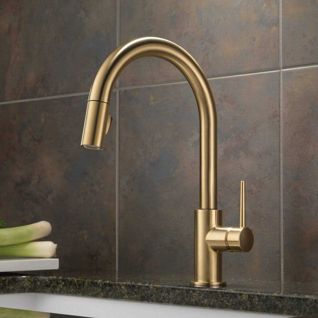 Delta 9159-CZ-DST Trinsic Single Handle Pull-Down Kitchen Faucet - Cheap Fitting