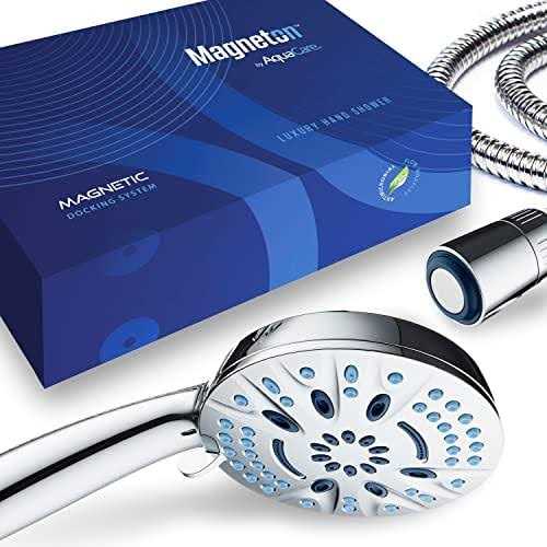 Magneton by AquaCare High-Pressure 8-mode Handheld Shower Head with Magnetic Guidance Docking System - Cheap Fitting