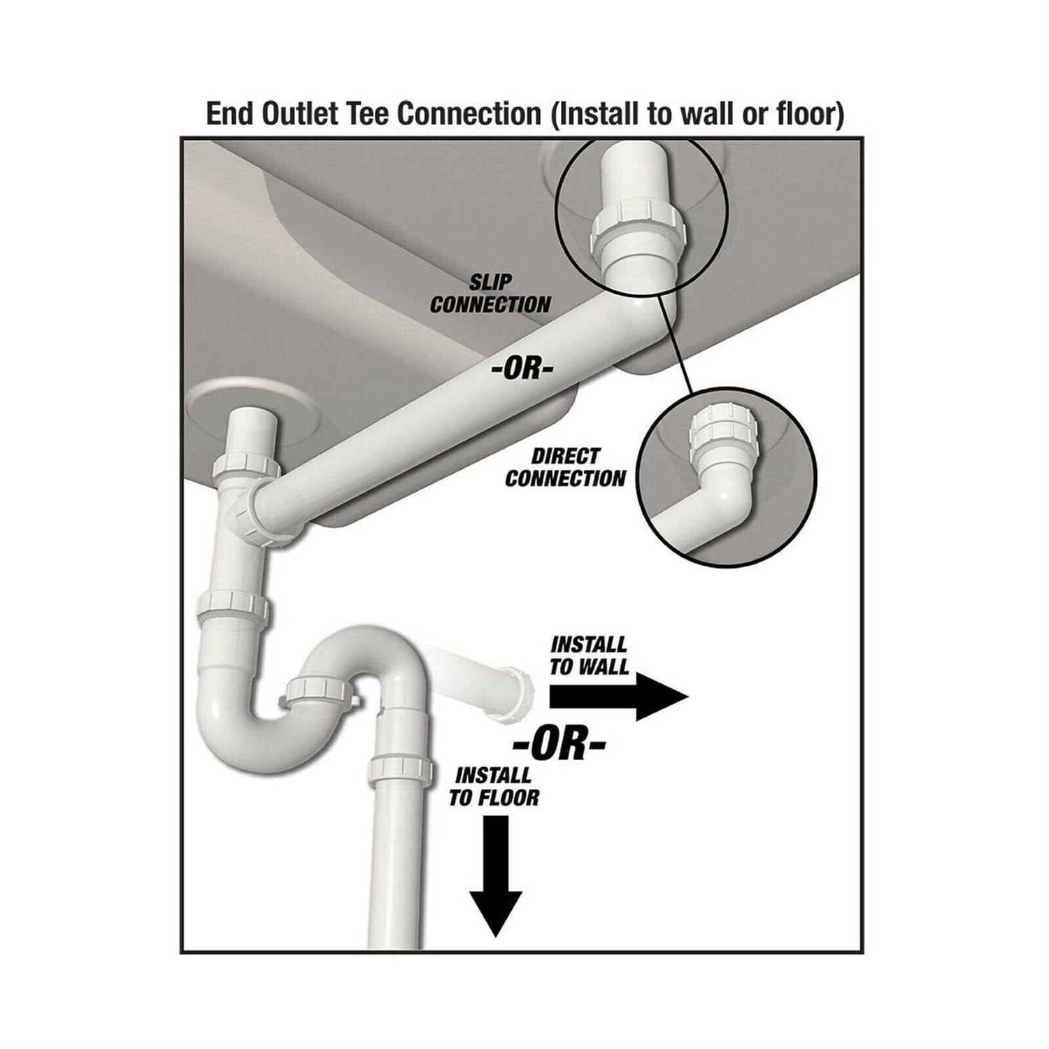 Plumb Craft 7027010n Complete Kitchen Drain Repair Kit - Cheap Fitting