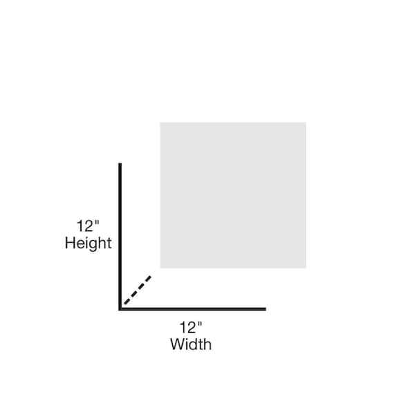 Armstrong 12 x 12-Inch White Textured Grenoble Ceiling Tile - Cheap Fitting