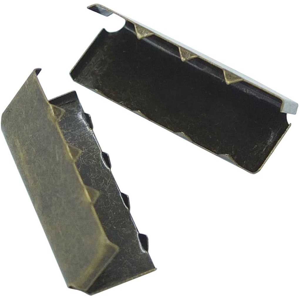 Bluemoona 1 25mm Belt Buckle End Tip For Webbing Tag Bag Polypropylene - Cheap Fitting