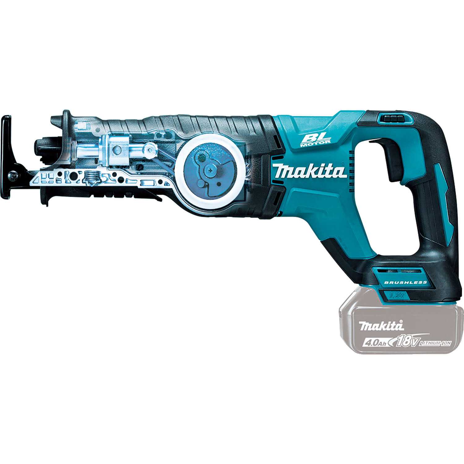 Makita XRJ05Z 18V LXT Lithium-Ion Brushless Cordless Reciprocating Saw - Cheap Fitting