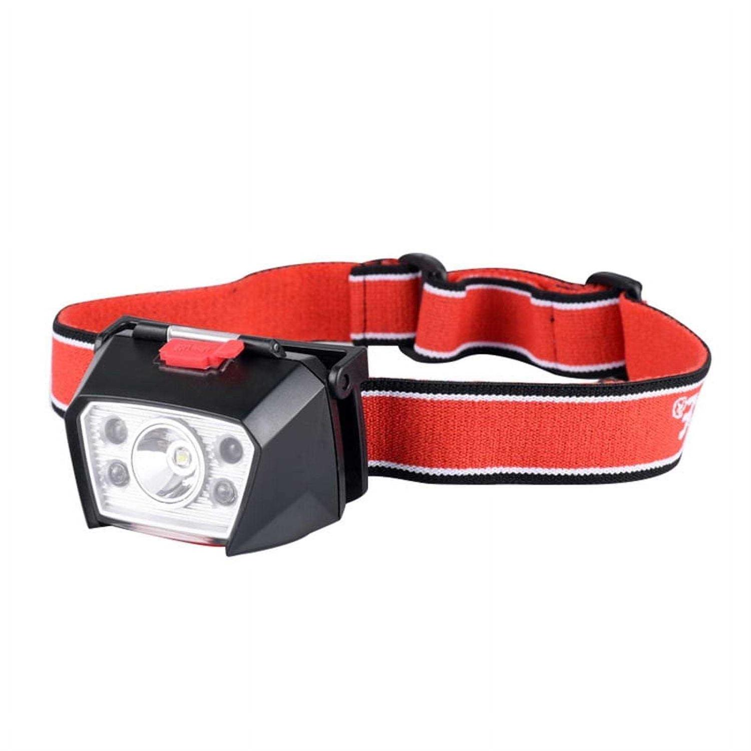 Ace Black/Red LED Head Lamp 3.7V 900mAh Battery - Cheap Fitting