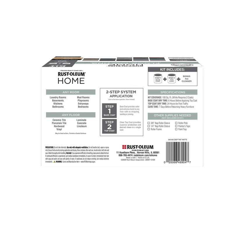 Rust-Oleum Home Floor Coating Kit Matte 360100 - Cheap Fitting