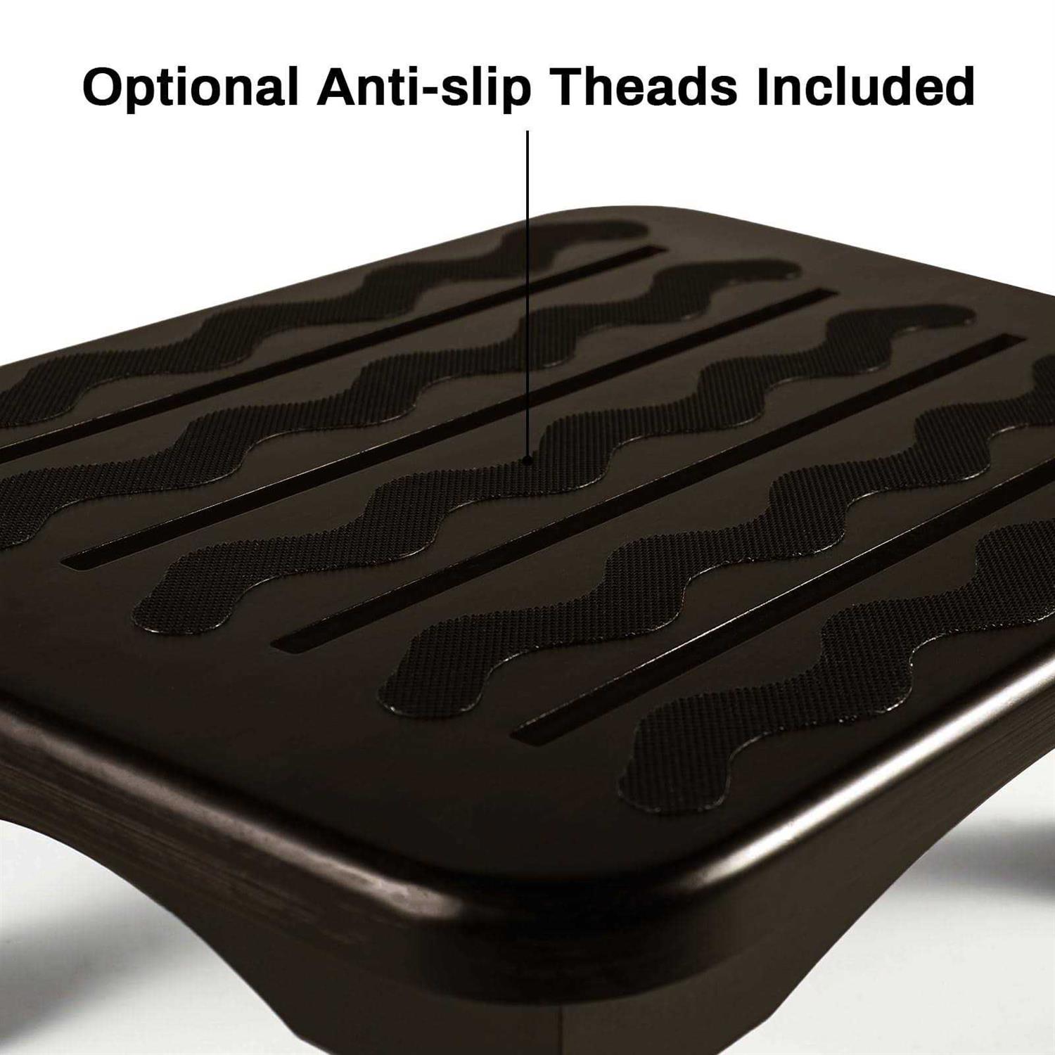 Urforestic Solid Wood Bed Step Stool Super Large/Bedside Steps for High Beds/Solid Wood Super Sturdy Hold Up to 500 LBS - Cheap Fitting