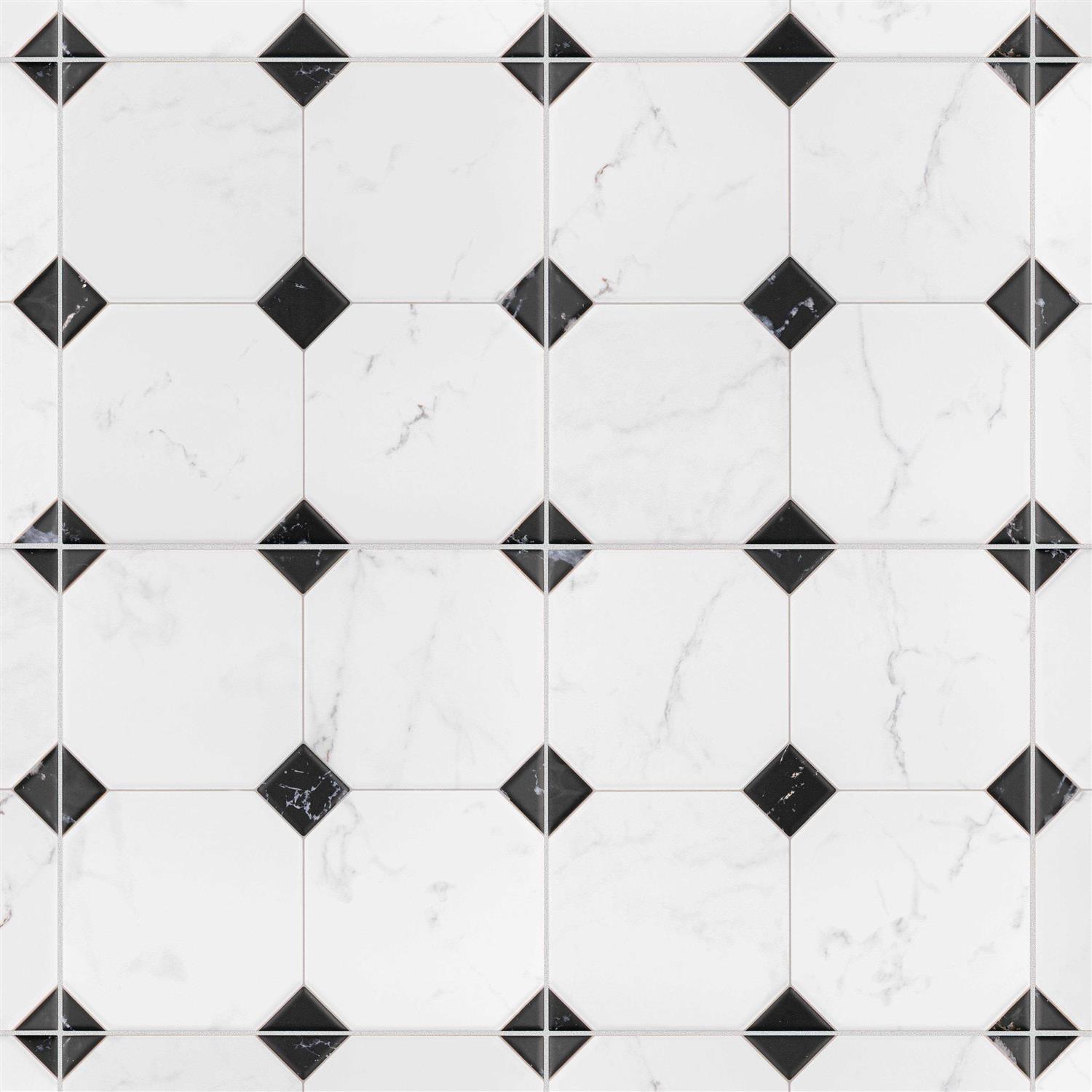 Affinity Tile FEM13BTB Betera 13-1/8 Square Floor and Wall Tile - Cheap Fitting