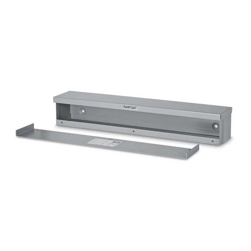 Austin AB-6624RTG 6x6x24 Raintight Trough Gray - Cheap Fitting