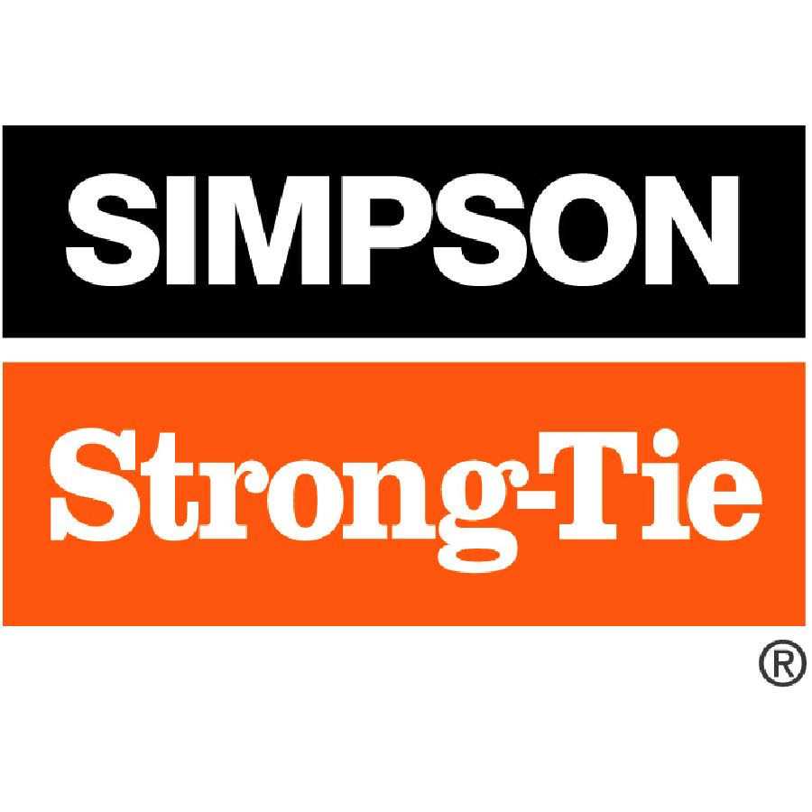 Simpson Strong-Tie BPS 5/8-3 5/8 Bolt Dia. 3 x 3 Bearing Plate Slotted - Cheap Fitting