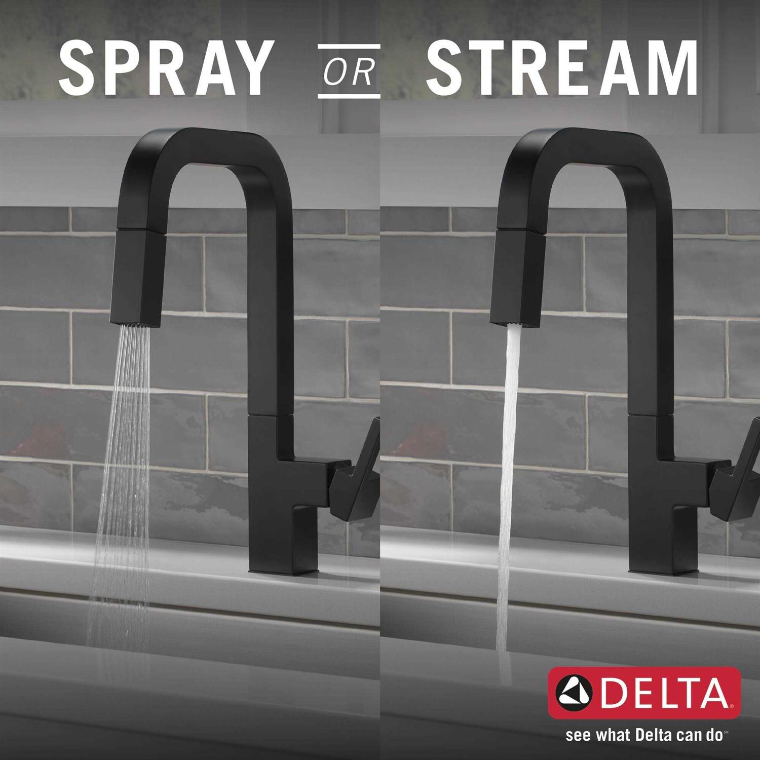Delta Junction Single-Handle Pull-Down Sprayer Kitchen Faucet - Cheap Fitting