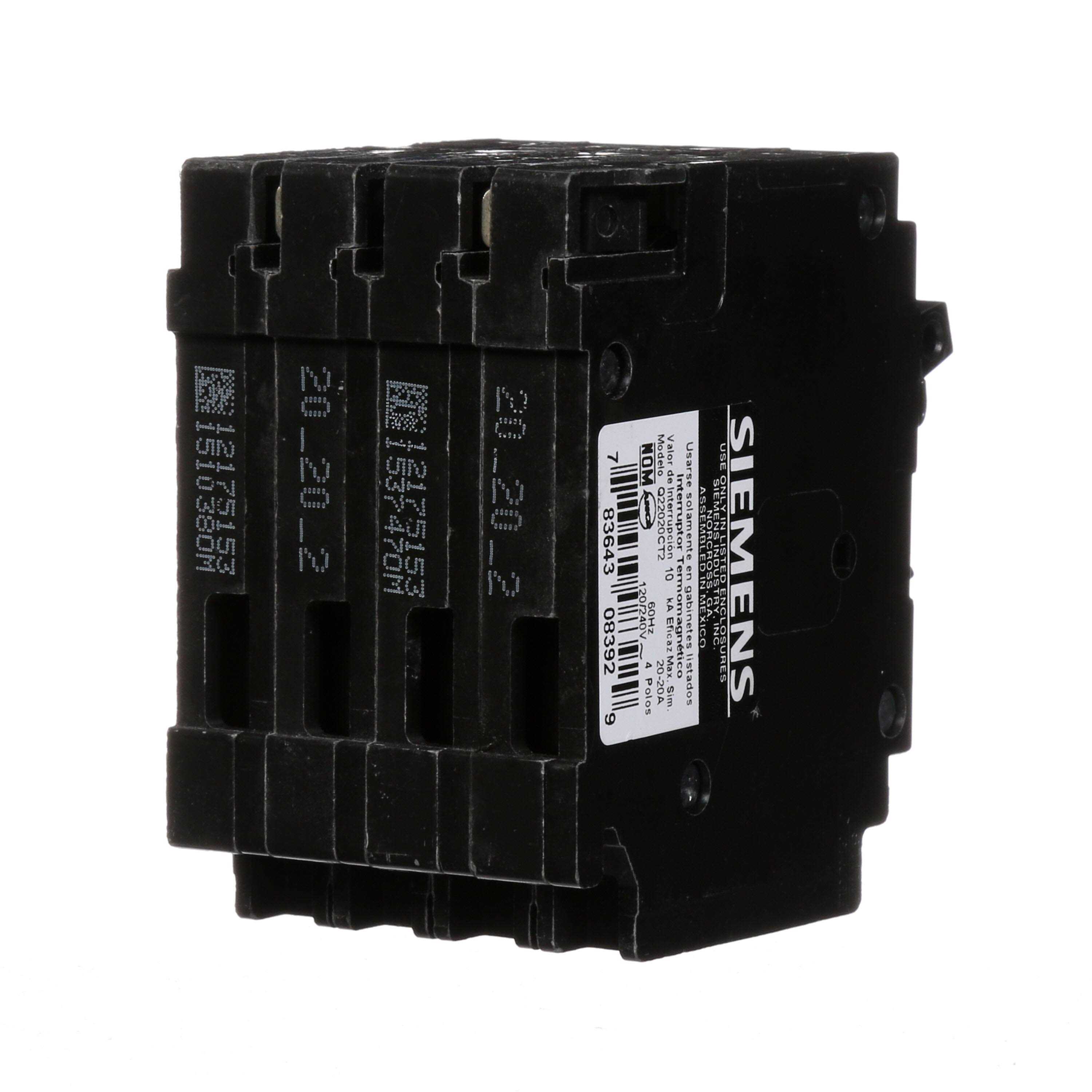 Siemens Q22020CT2 Circuit Breaker - Cheap Fitting