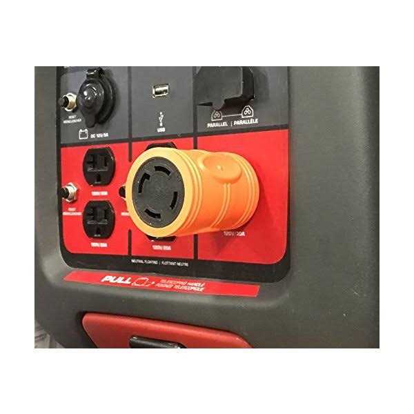 Ac Works 30Amp 4 Prong 125/250Volt L14-30P Locking Plug To L14-20R - Cheap Fitting