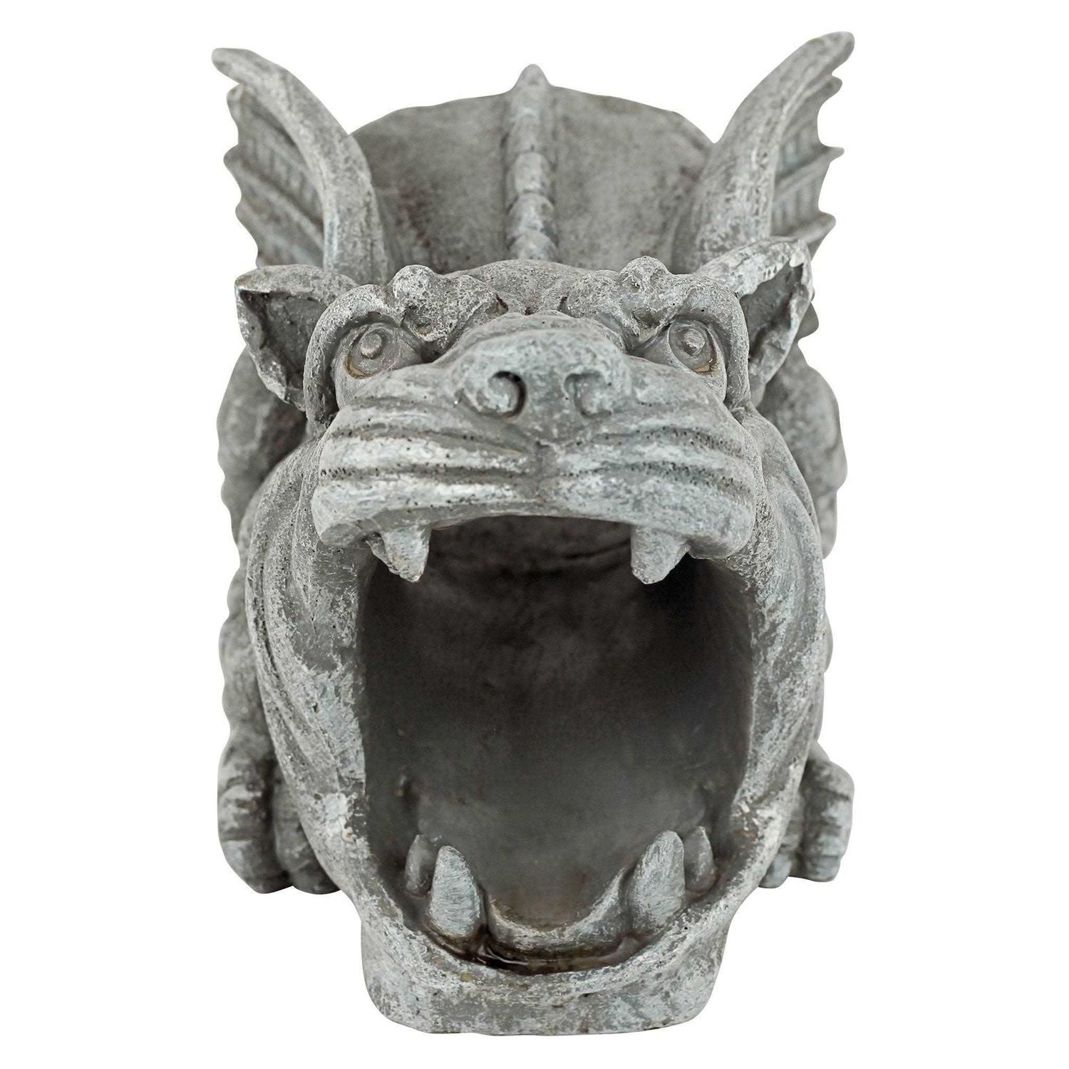 Design Toscano Roland the Gargoyle Gutter Guardian Downspout Statue - Cheap Fitting