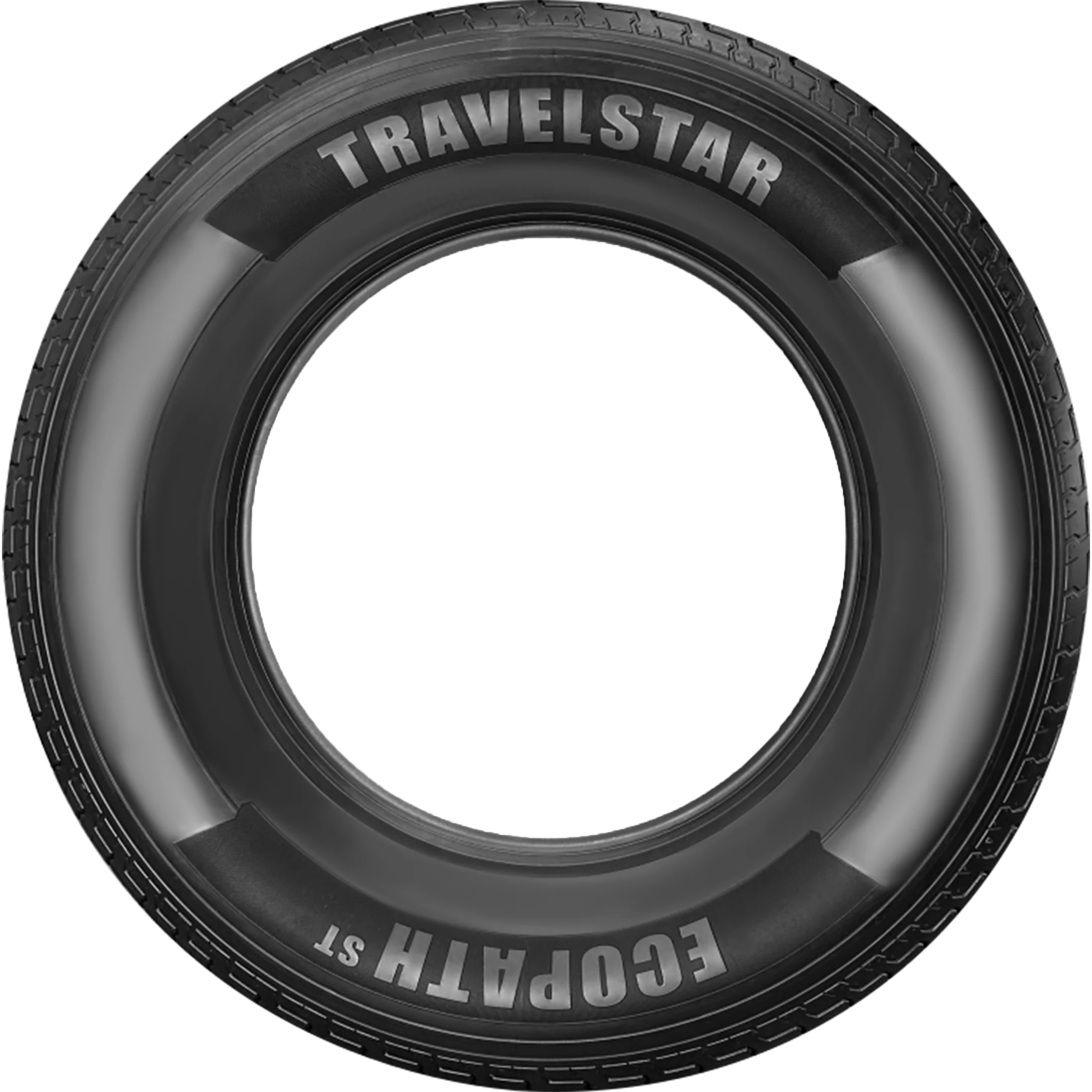 Travelstar Ecopath ST ST205/75R15 8 Ply 107M Load D Radial Trailer Tire - ST 205/75R15(Tire Only) - Cheap Fitting