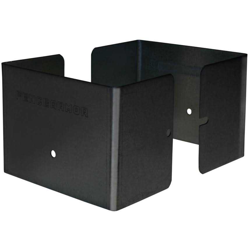 Fence Armor 1/4 ft. H Fence Post Guard for Wood or Vinyl - Cheap Fitting