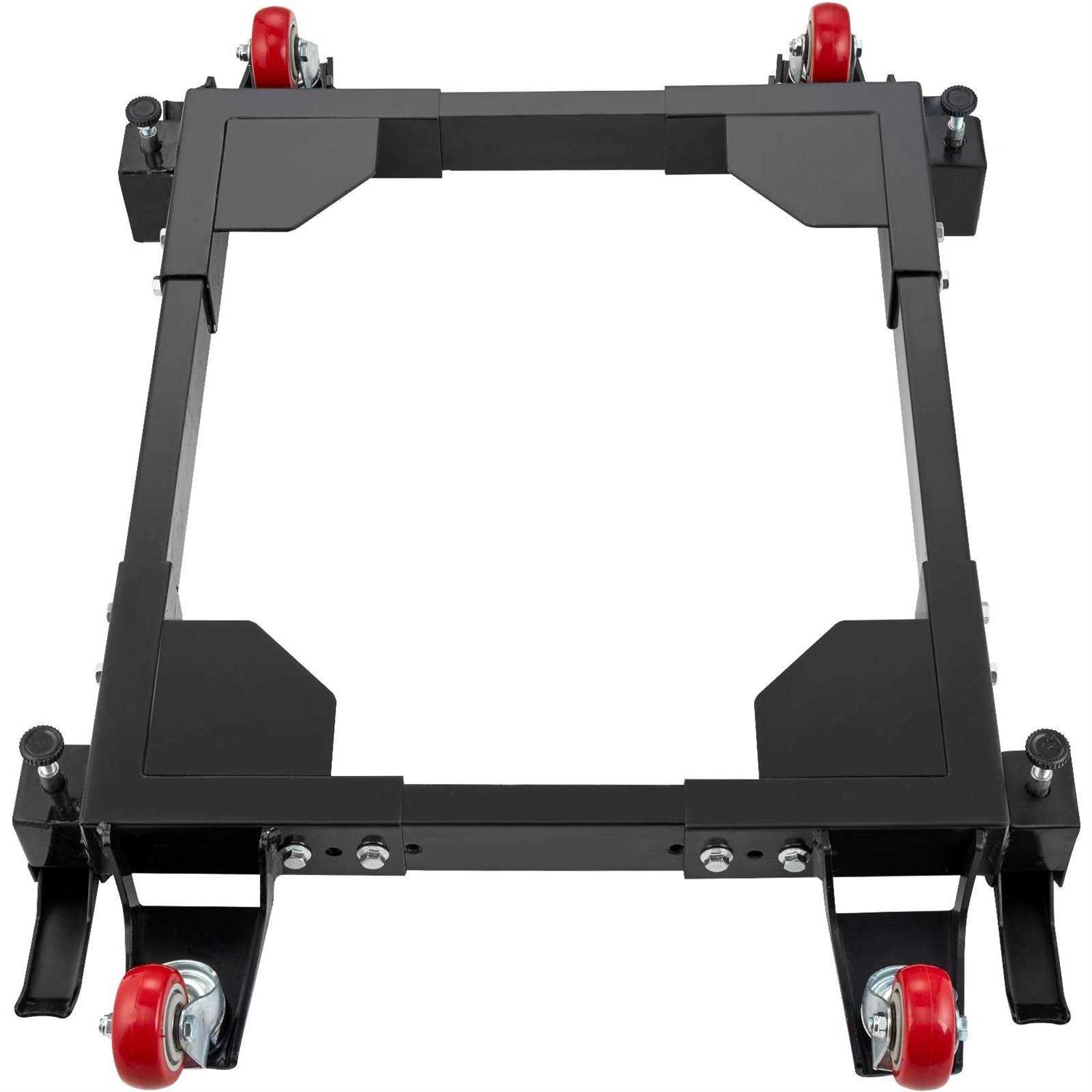 VEVOR Steel Mobile Base 21 in. x 24 in. to 28 in. x 34 in. with 4 Rolling Wheels Heavy-Duty Universal Stand 1500 lbs. Capacity - Cheap Fitting