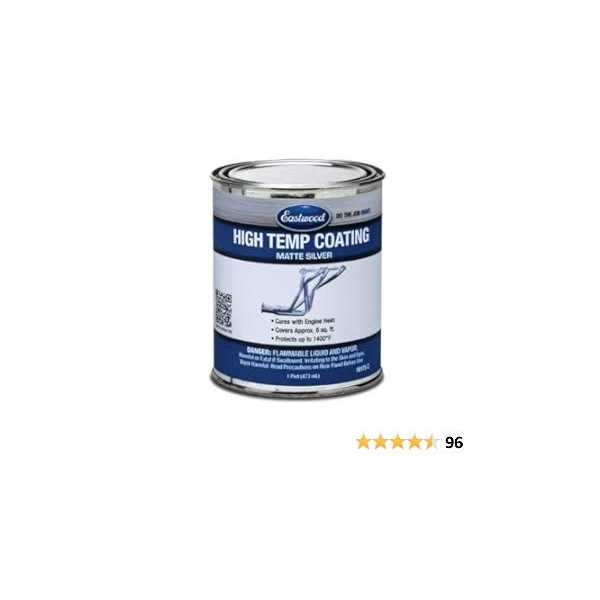 Eastwood Silver Hi-Temp Paint Pint - Cheap Fitting