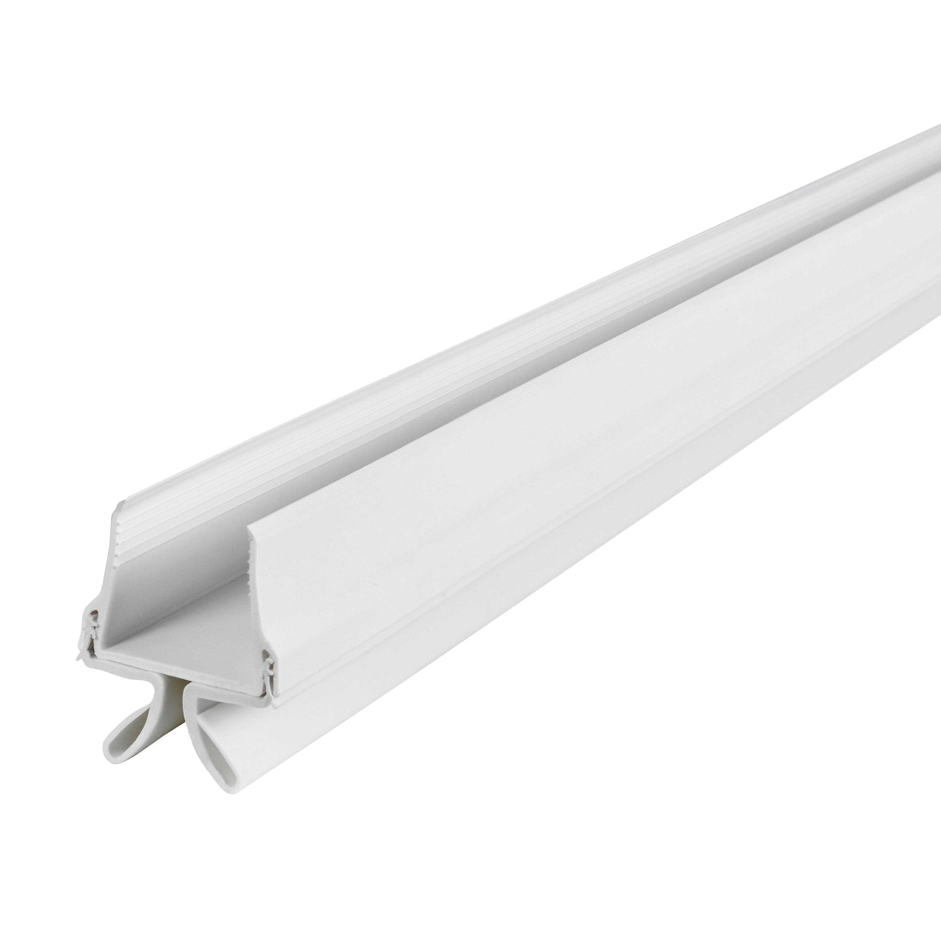 M-D Building Products Light & Sound Vinyl Door Bottom for Doors White 5039468 - Cheap Fitting