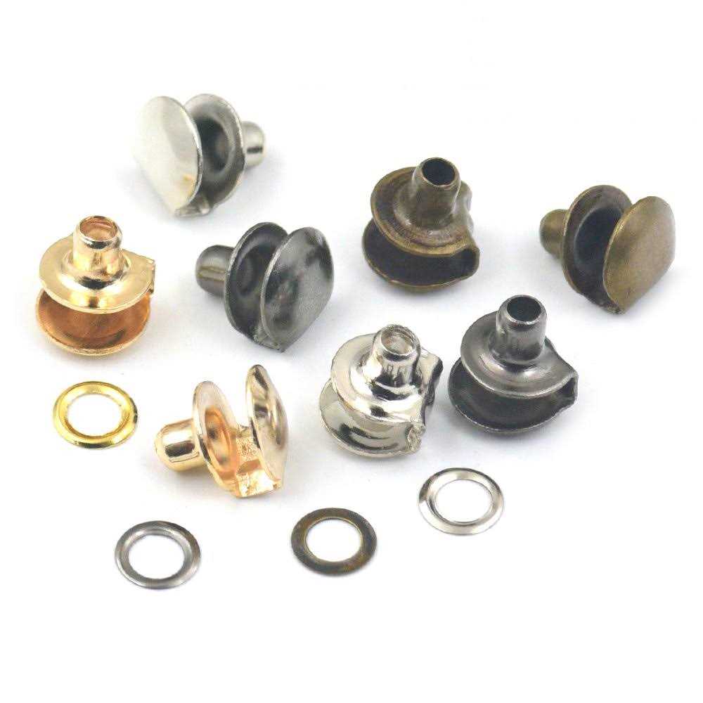 Bluemoona 20 sets 8mm Brass Boots Hook eyelet Buckles Riding Hiking - Cheap Fitting