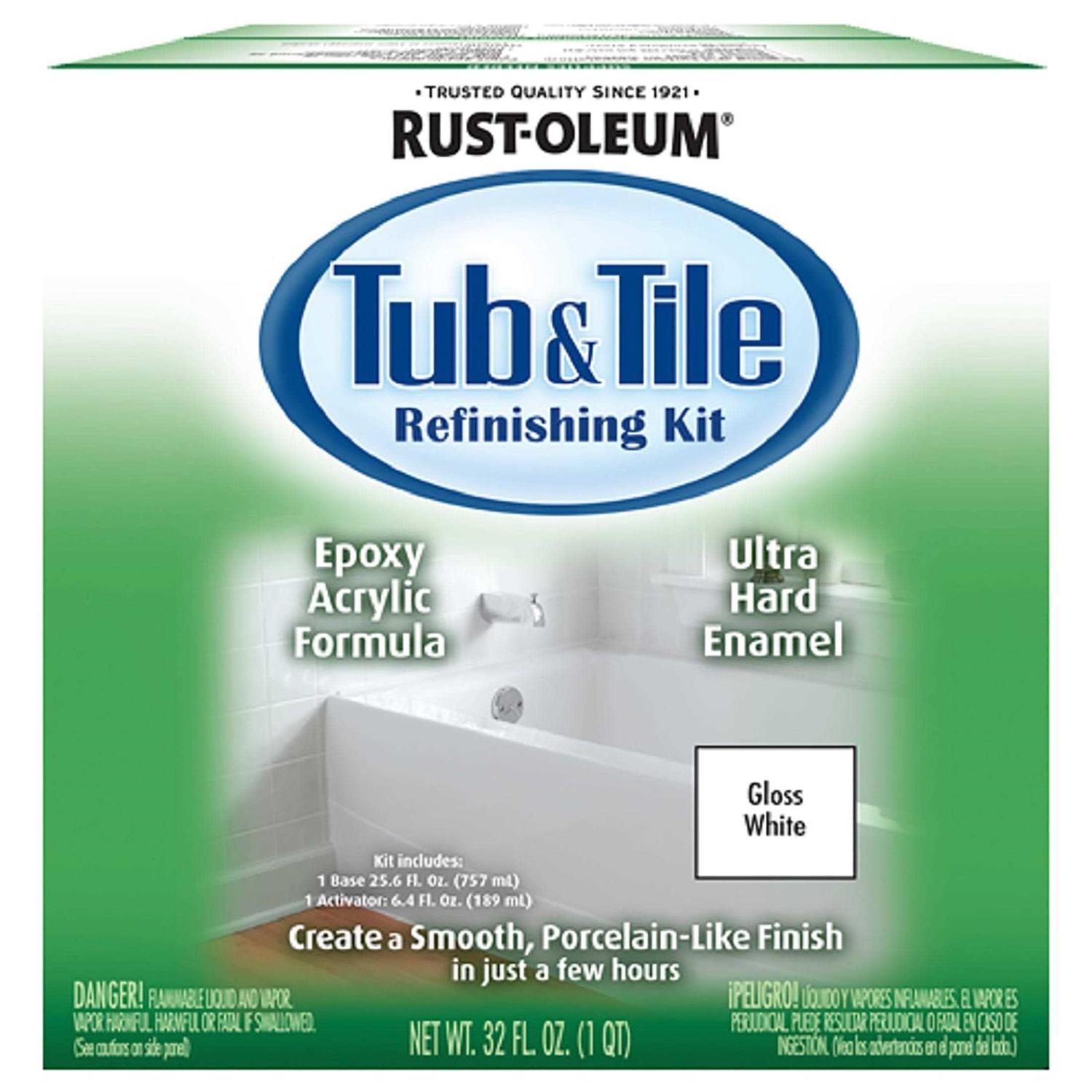 Rust-Oleum Tub & Tile Refinishing Kit - Cheap Fitting