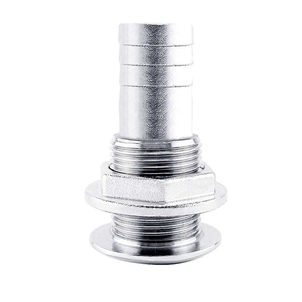 EEYAD 316 Stainless Steel Boat Thru-Hull Fitting Drain for 3/4 I.D. Hose - Cheap Fitting