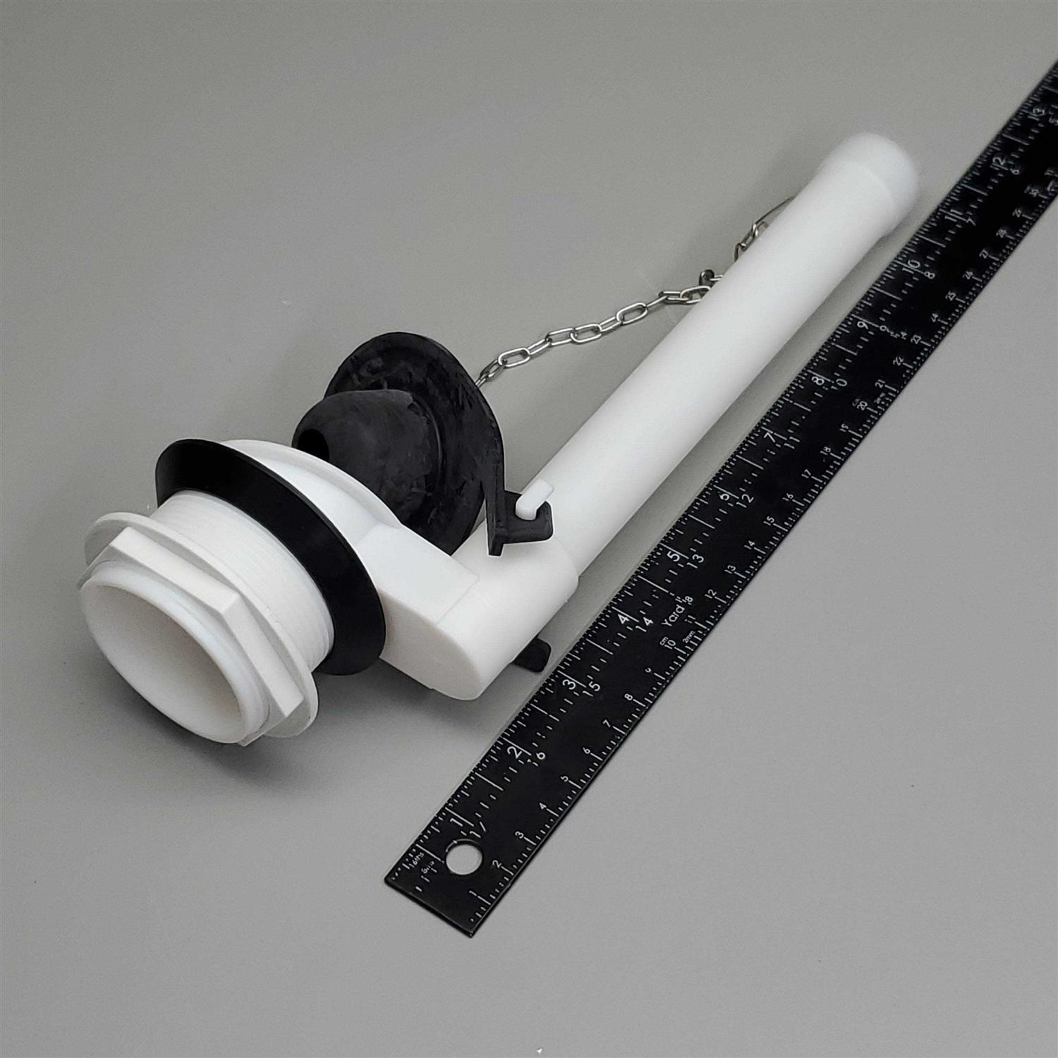 Ace Flush Valve white Plastic - Cheap Fitting