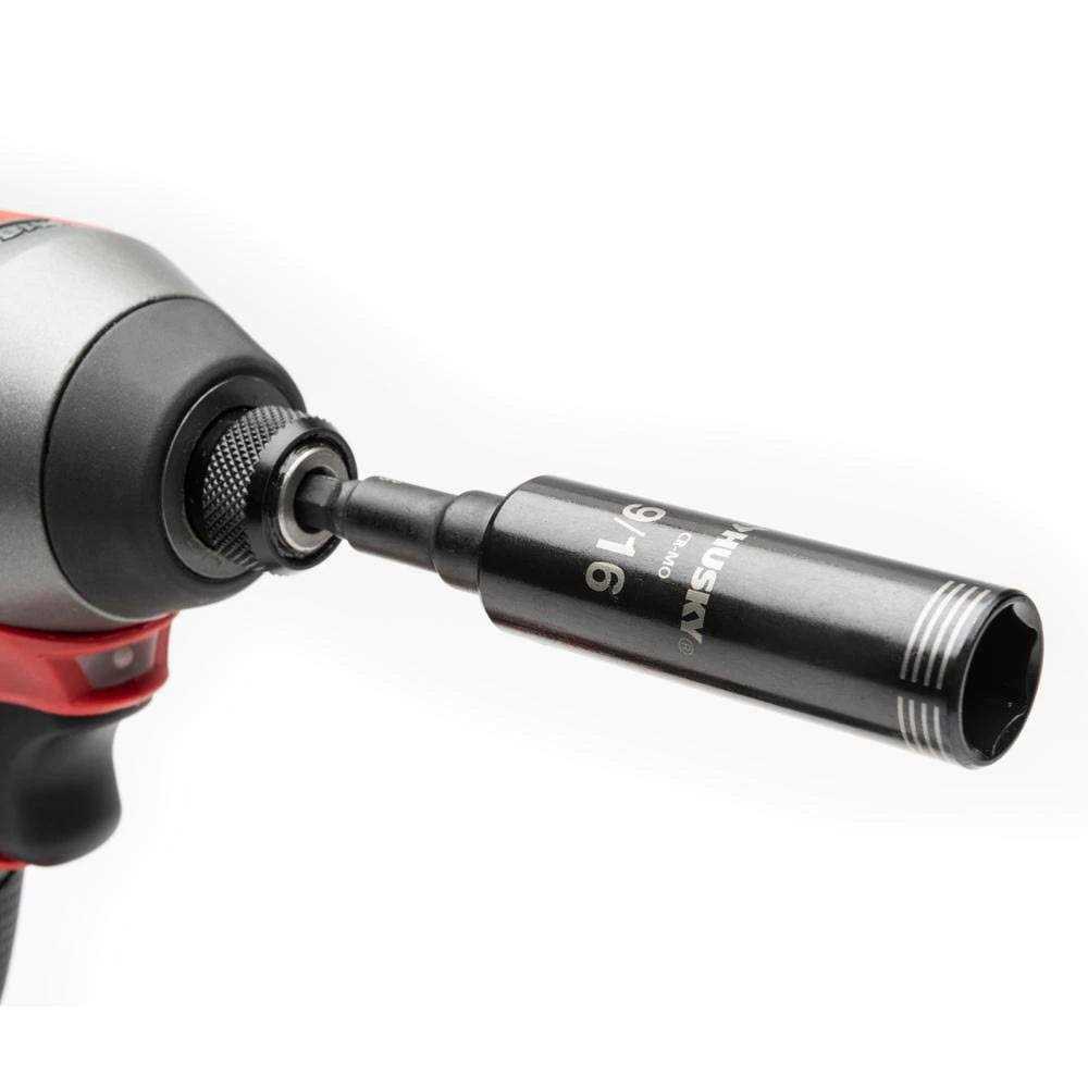 Husky 3/8 in. Drive Thin Wall Deep Impact Socket Set MM H3DHYBMM10PC - Cheap Fitting