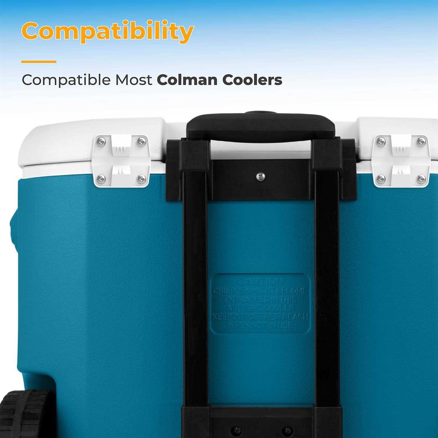 Cooler Replacement Plastic Hinges & Screws Set Compatible with Coleman Coolers - Cheap Fitting