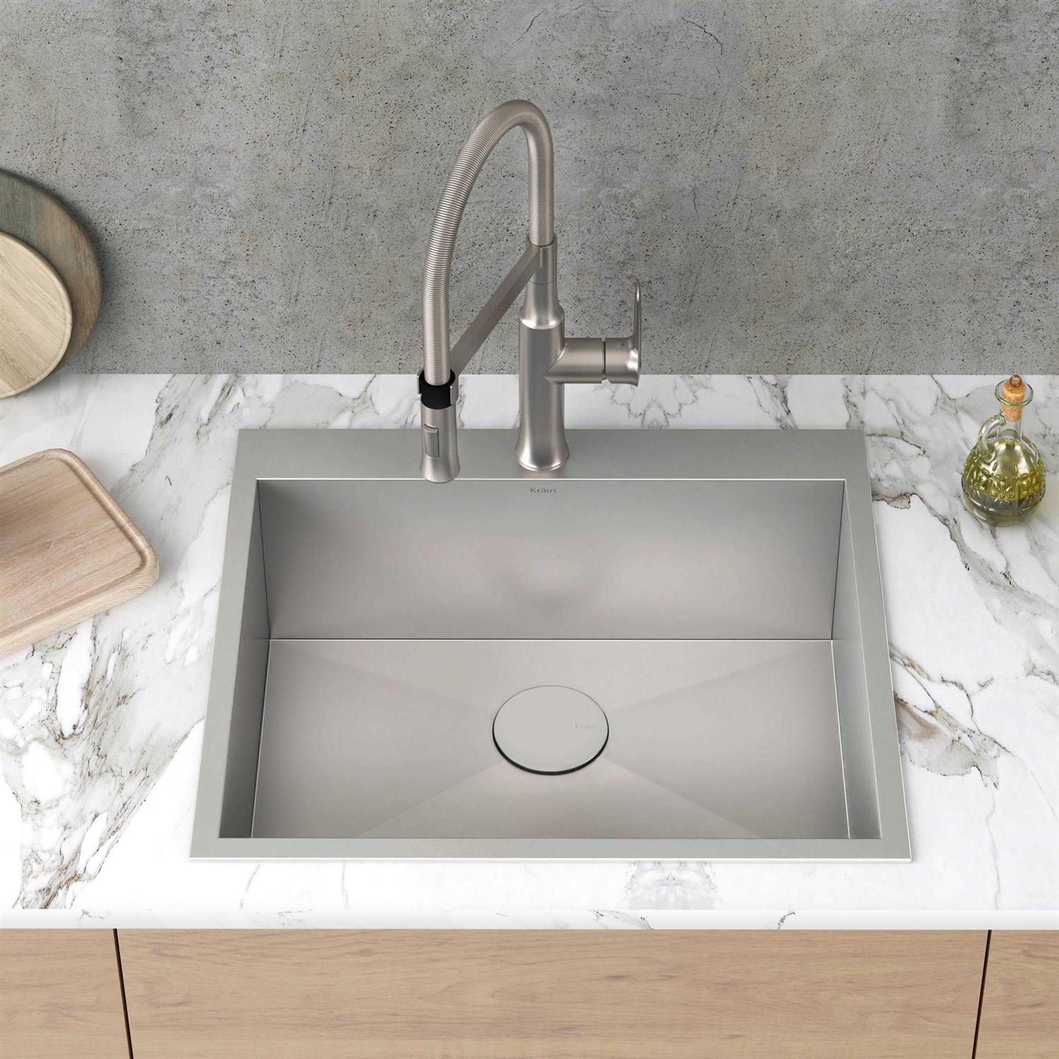 Kraus STC-2 CapPro Removable Decorative Drain Cover - Cheap Fitting