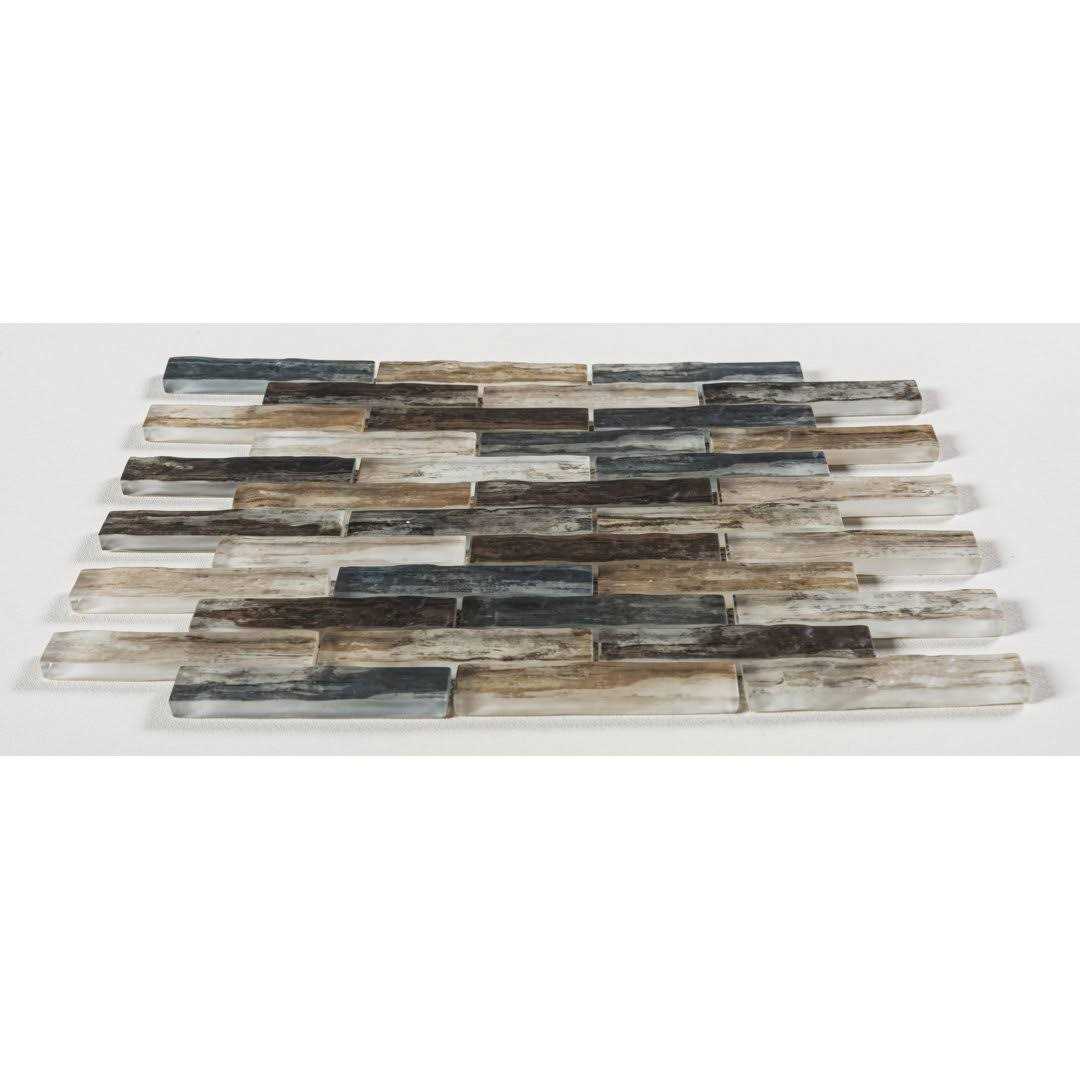 Giovan 1 x 4 Glass Brick Joint Mosaic Tile Andova - Cheap Fitting