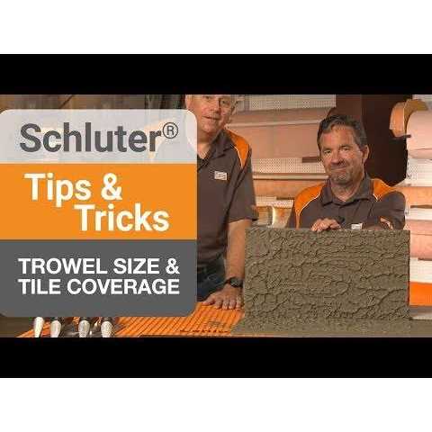 Schluter Kerdi Square Notch Trowel - Cheap Fitting