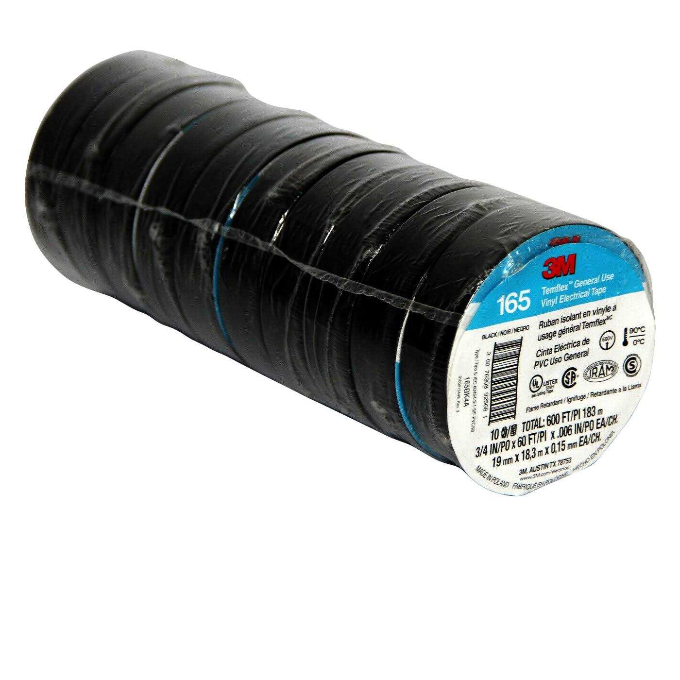 3M Temflex Vinyl Electrical Tape - Cheap Fitting