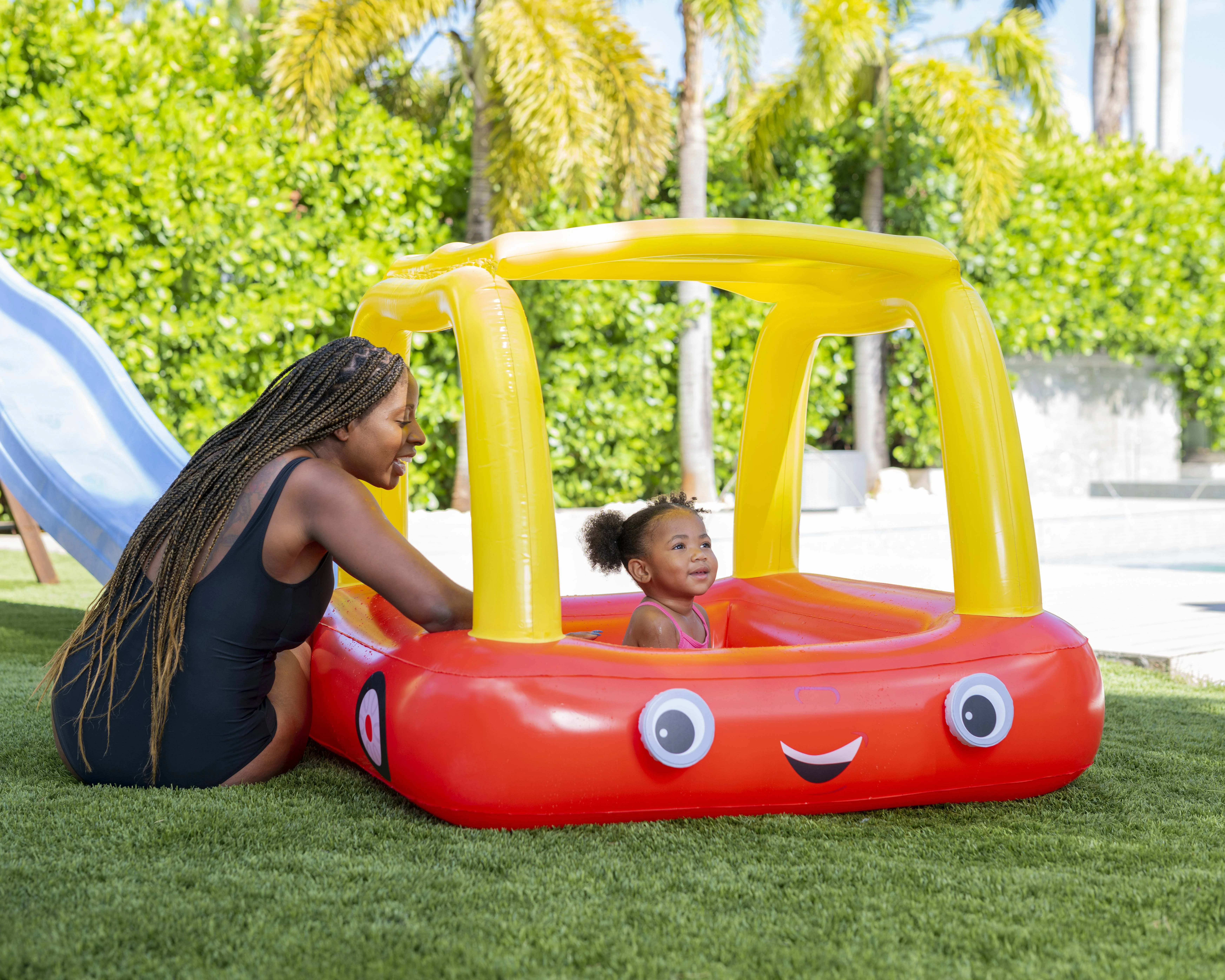 Little Tikes Inflatable Red Giant Coupe Pool - Cheap Fitting