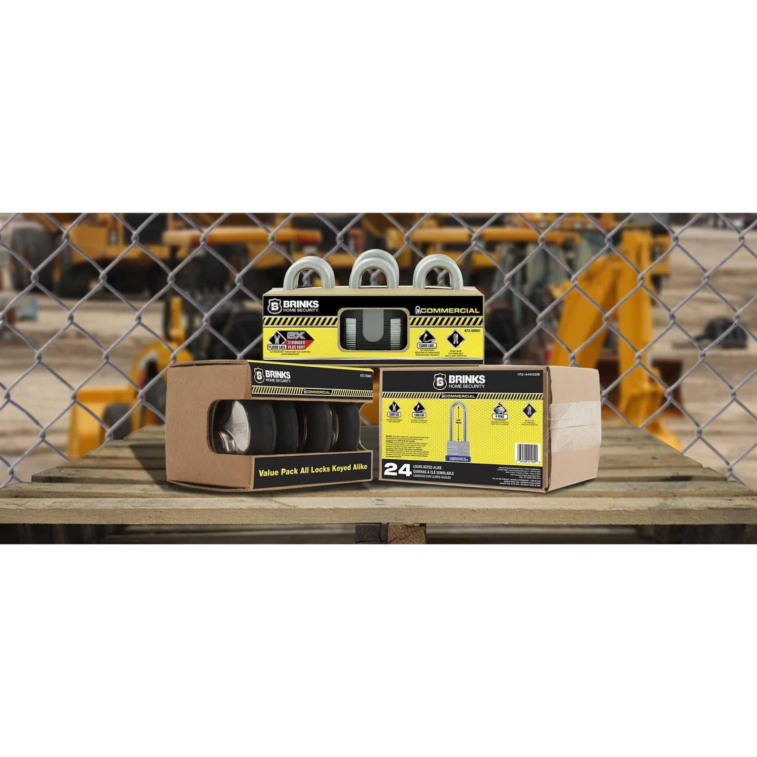 Brinks 70mm Commercial Discus Keyed Padlock - Cheap Fitting