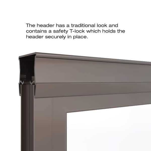 Basco Deluxe 59 in. x 71-1/2 in. Clear Framed Sliding Shower Door - Cheap Fitting