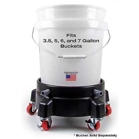 Grit Guard Bucket Dolly - Cheap Fitting