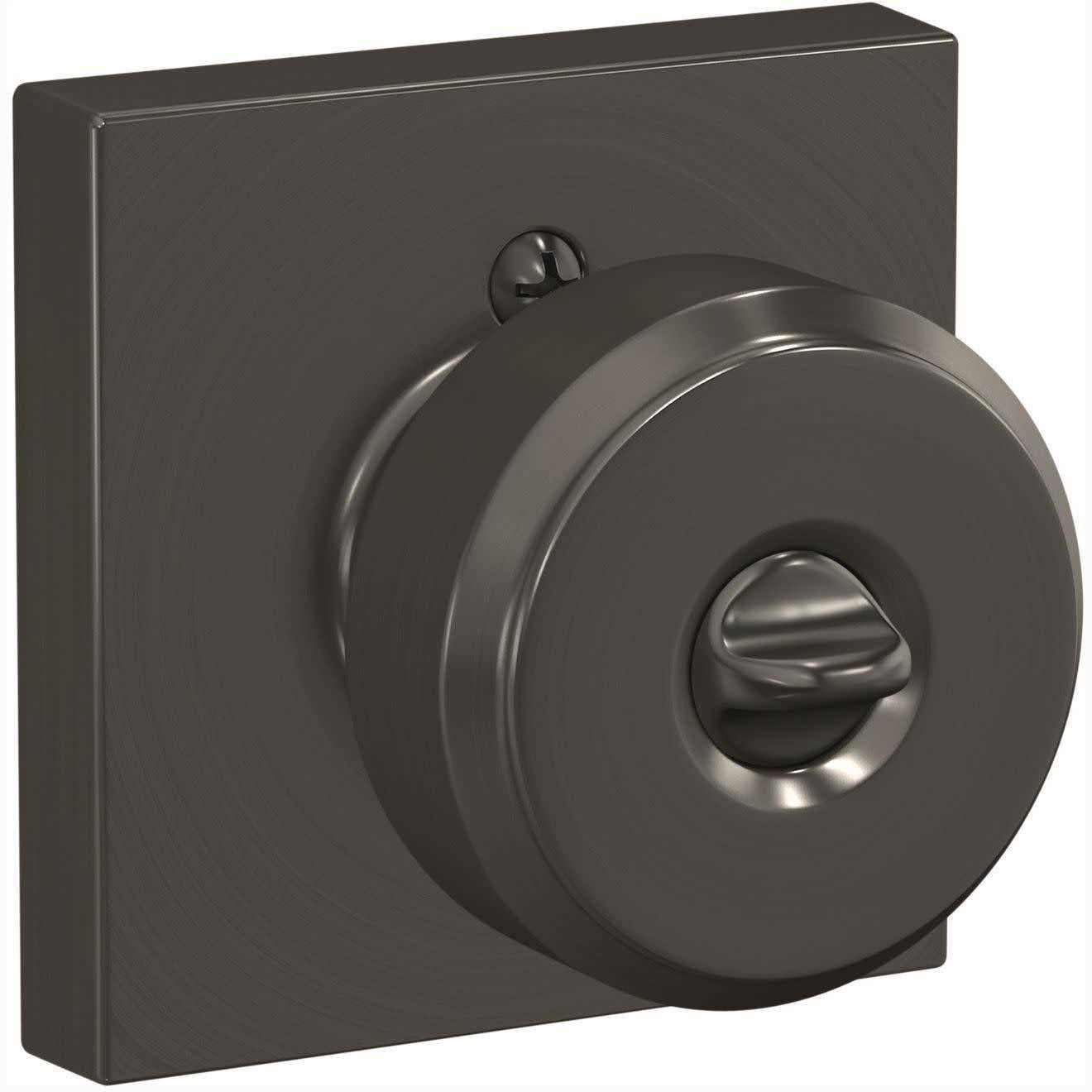 Schlage Bowery Keyed Entry Knob with Collins Trim F51ABWE - Cheap Fitting