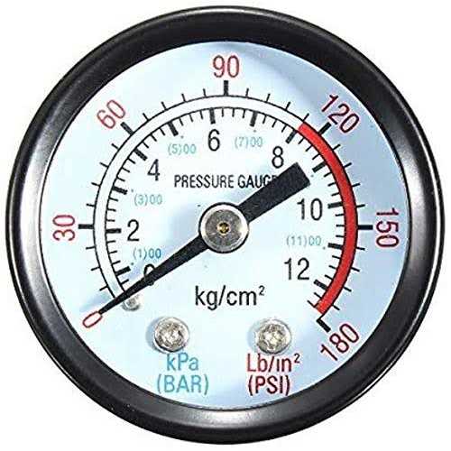 Auto-plaza 3 Way Air Compressor 1/4 Pressure Regulator Gauge 140psi Control Valve - Cheap Fitting