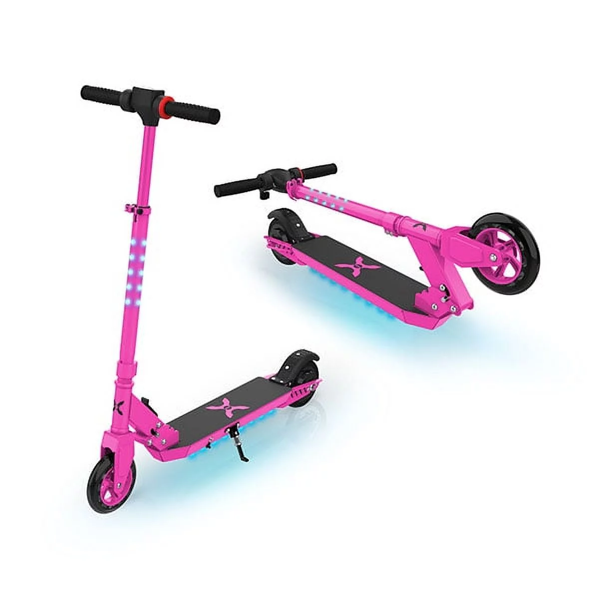 Hover-1 Comet Electric Scooter with Multi-color LED Headlight, 10 MPH Max Speed, Blue, UL 2272 Certified - Cheap Fitting